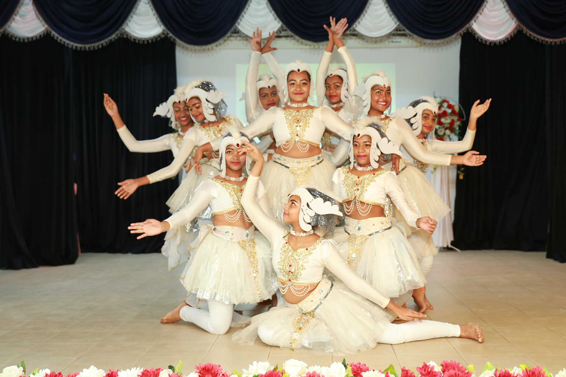 Dancing troupe
